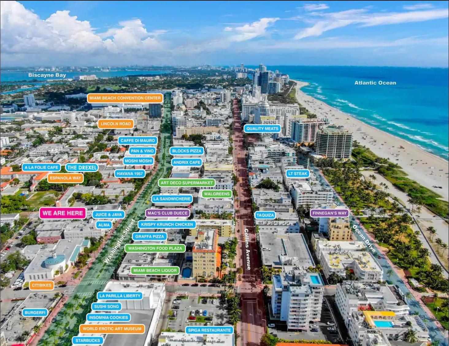 Apartment South 2 Bedroom 2 Bathroom Steps To Ocean Drive *